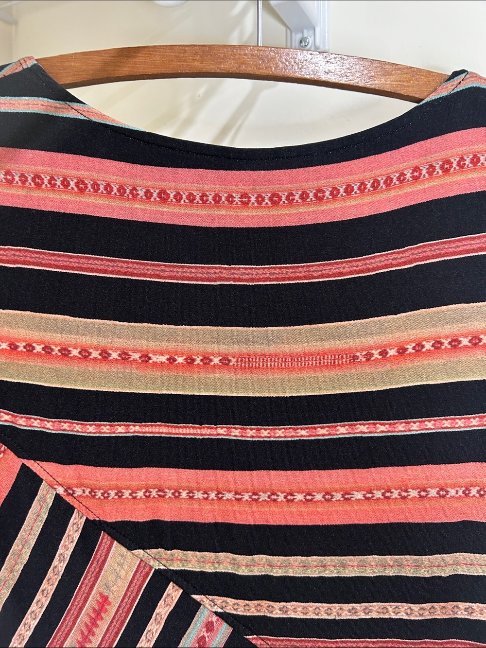 PERUVIAN CONNECTION Monserrato Colorful Maxi Stretch Jersey Size XS - Picture 11 of 16